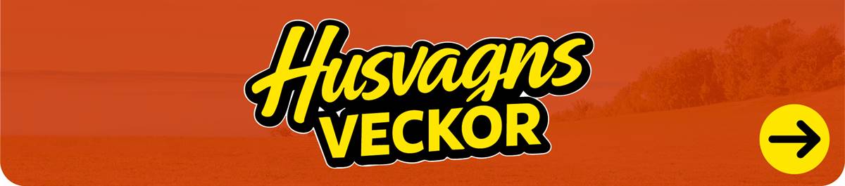 Aktuella kampanjer, erjbudanden på husvagnar eller pågående event hos Fritidscenter