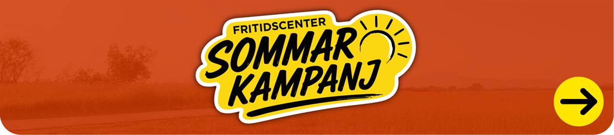 Aktuella kampanjer, erjbudanden på husbilar eller pågående event hos Fritidscenter